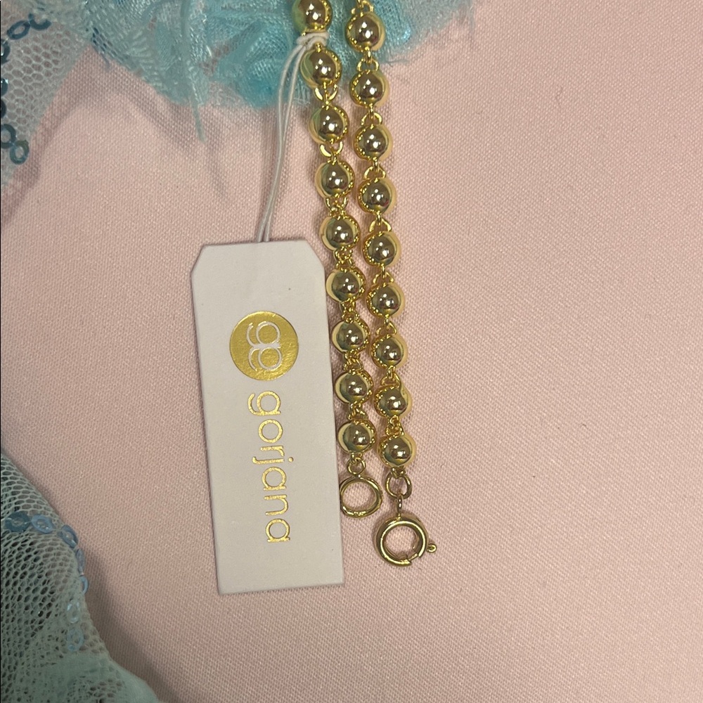Gorjana Classic Gold Bead Necklace - Picture 6 of 17